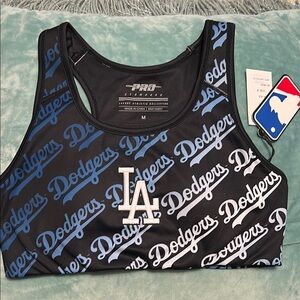LA Dodgers Sports Bra Medium